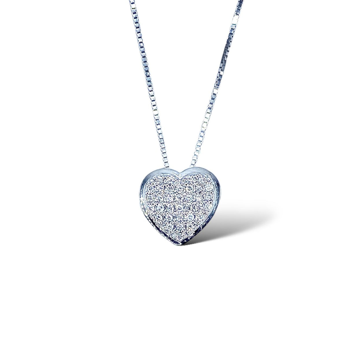 Collana Donna Oro 18KT in Oro 18KT e Diamanti Ct 0.10