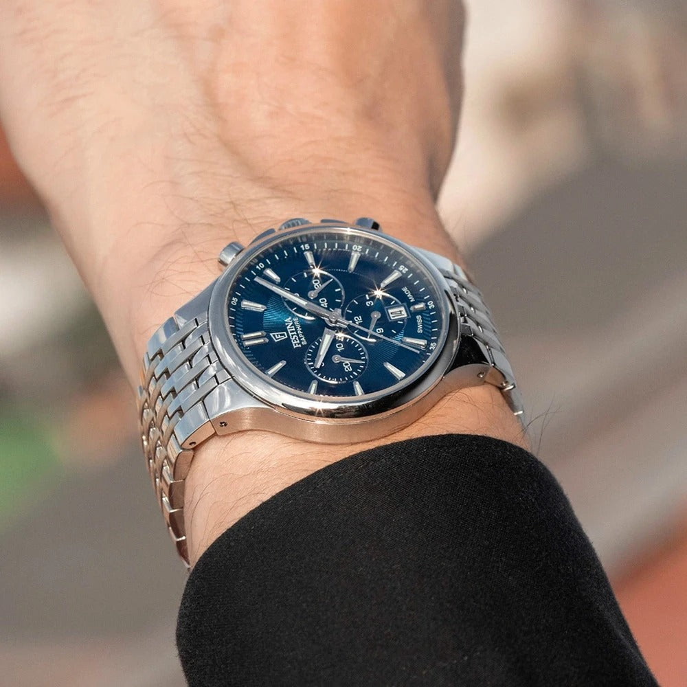 Orologio Uomo Festina Swiss Made Chronograph