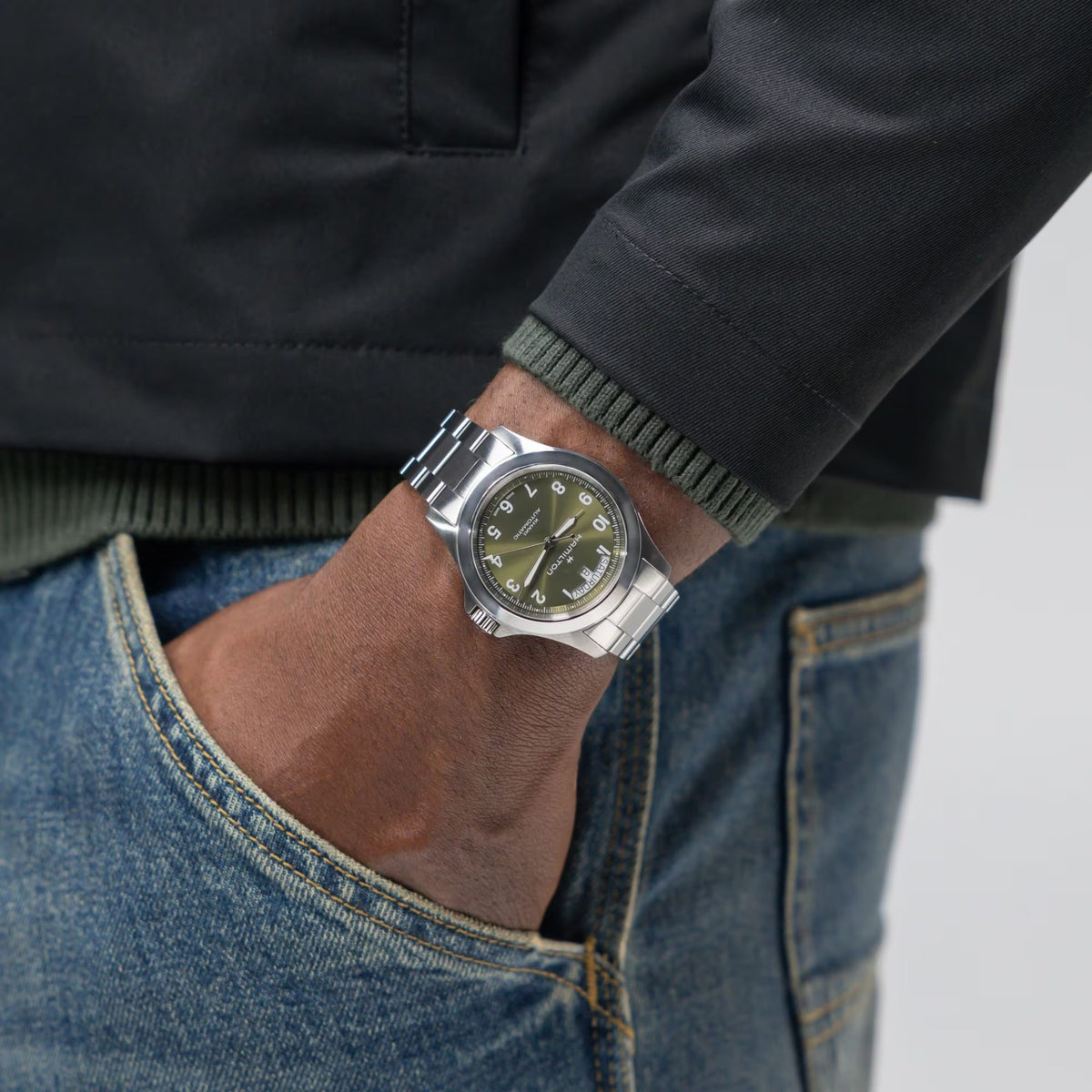 Orologio Hamilton Khaki Field King Day-Date Auto