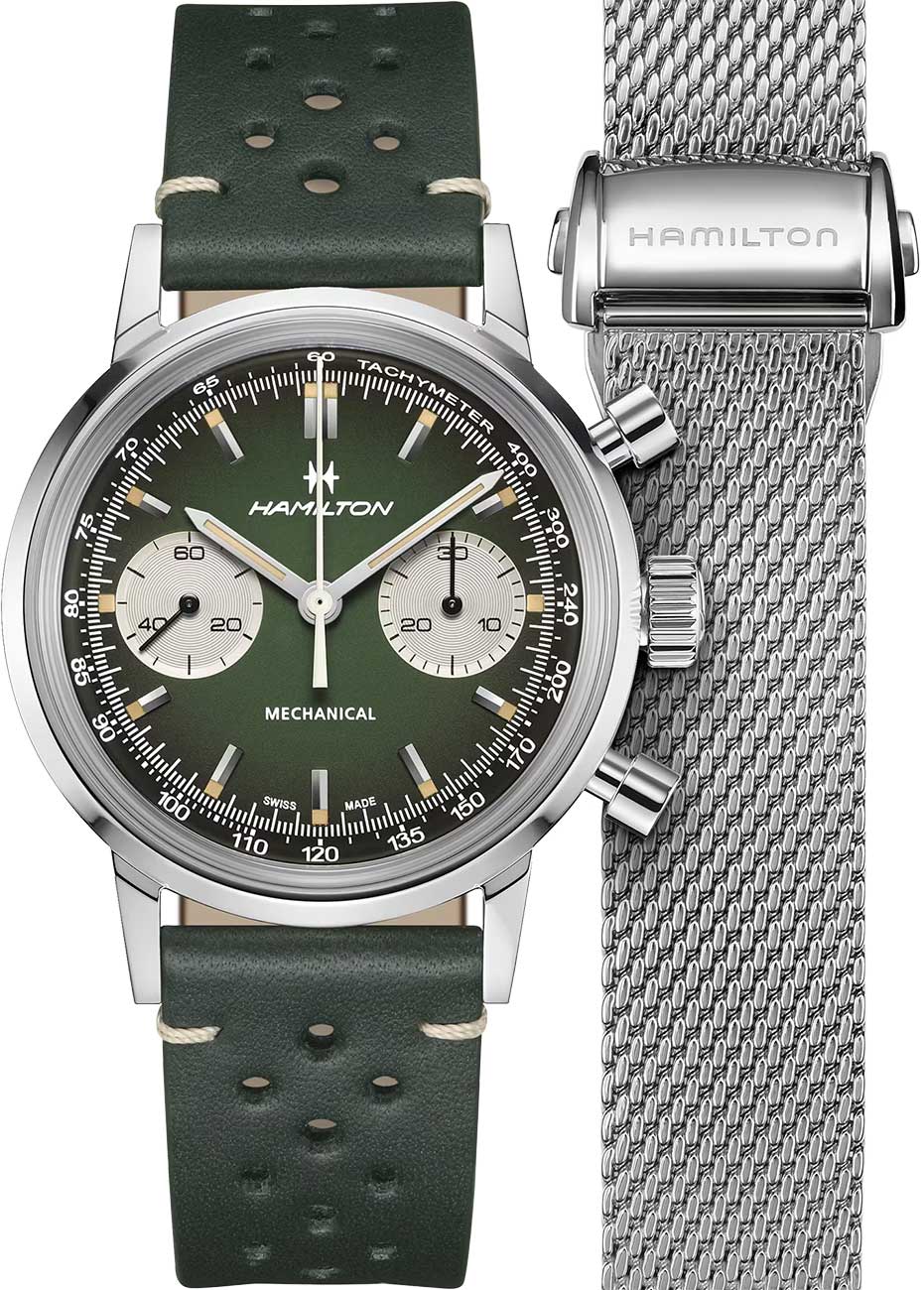 Orologio Uomo Hamilton American Classic Intra-Matic Auto Chrono