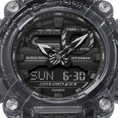 Orologio Uomo Casio G-Shock in Resina Nero Trasparete