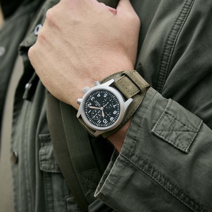 Orologio Uomo Hamilton Khaki Field Auto Chrono - H71706830