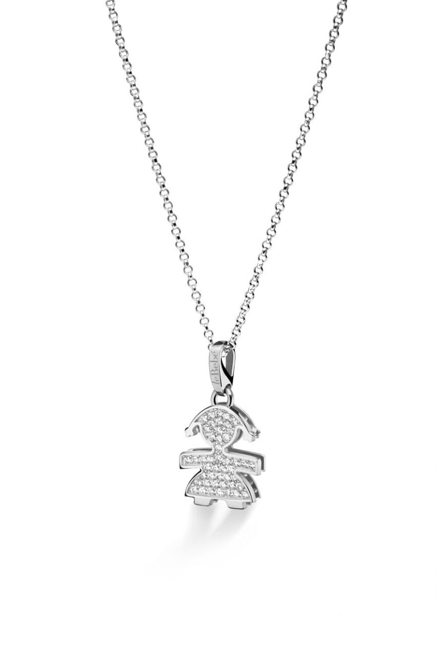 Collana Le Bebè Bimba Pavè Piccoli LBB152