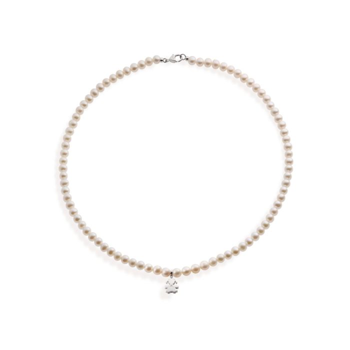 Collana Le Bebè Bimba in Oro 18KT 18KT e Perle