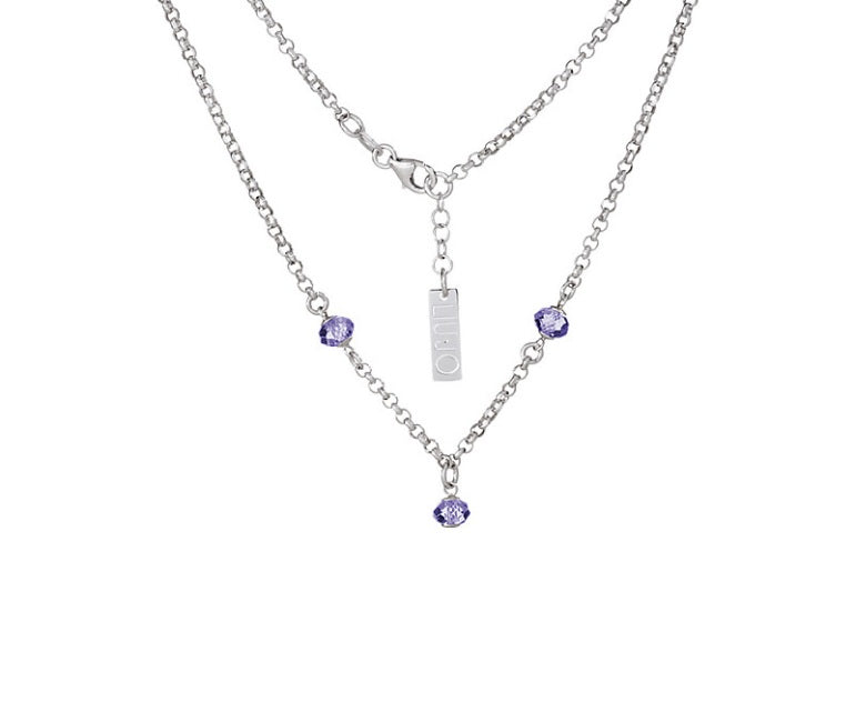 Collana Liu Jo Junior in Argento e Ametiste