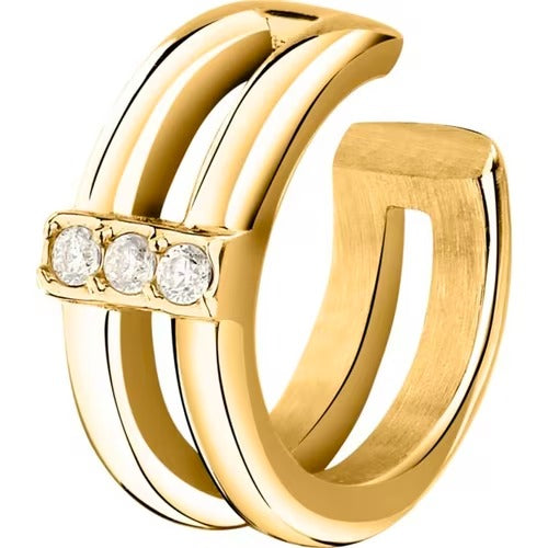 Mono Orecchino Morellato Earcuff in Acciaio Dorato