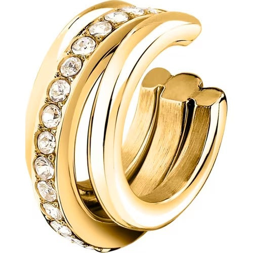 Mono Orecchino Morellato Earcuff in Acciaio Dorato