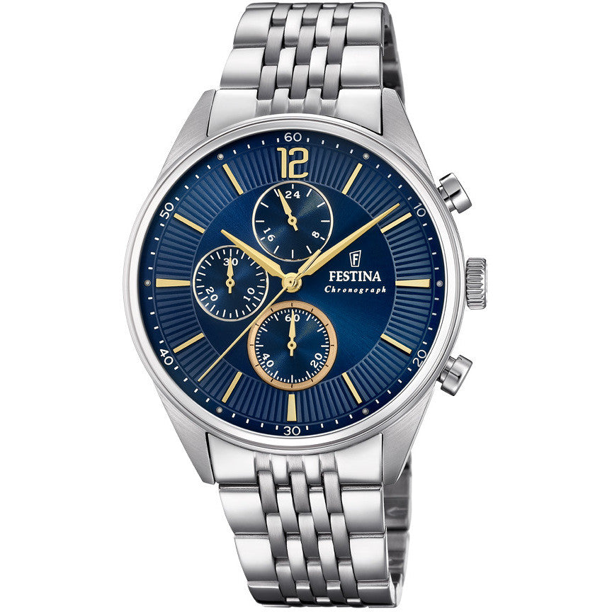 Orologio Cronografo Uomo Festina Timeless Chronograph