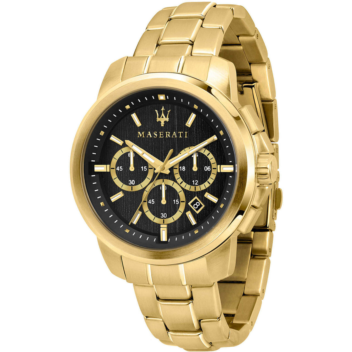Orologio Uomo Maserati in Acciaio Dorato Successo