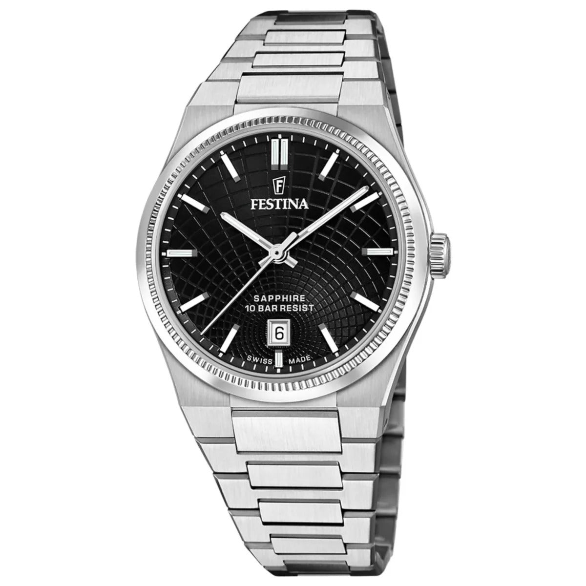 Orologio Uomo Festina in Acciaio Swiss Made Solo Tempo