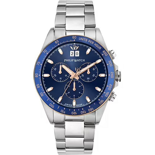 Orologio Uomo Philip Watch Caribe Sport Swiss Made al Quarzo