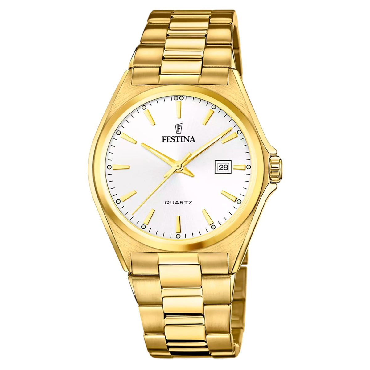 Orologio Uomo Festina Classics in Acciaio Dorato