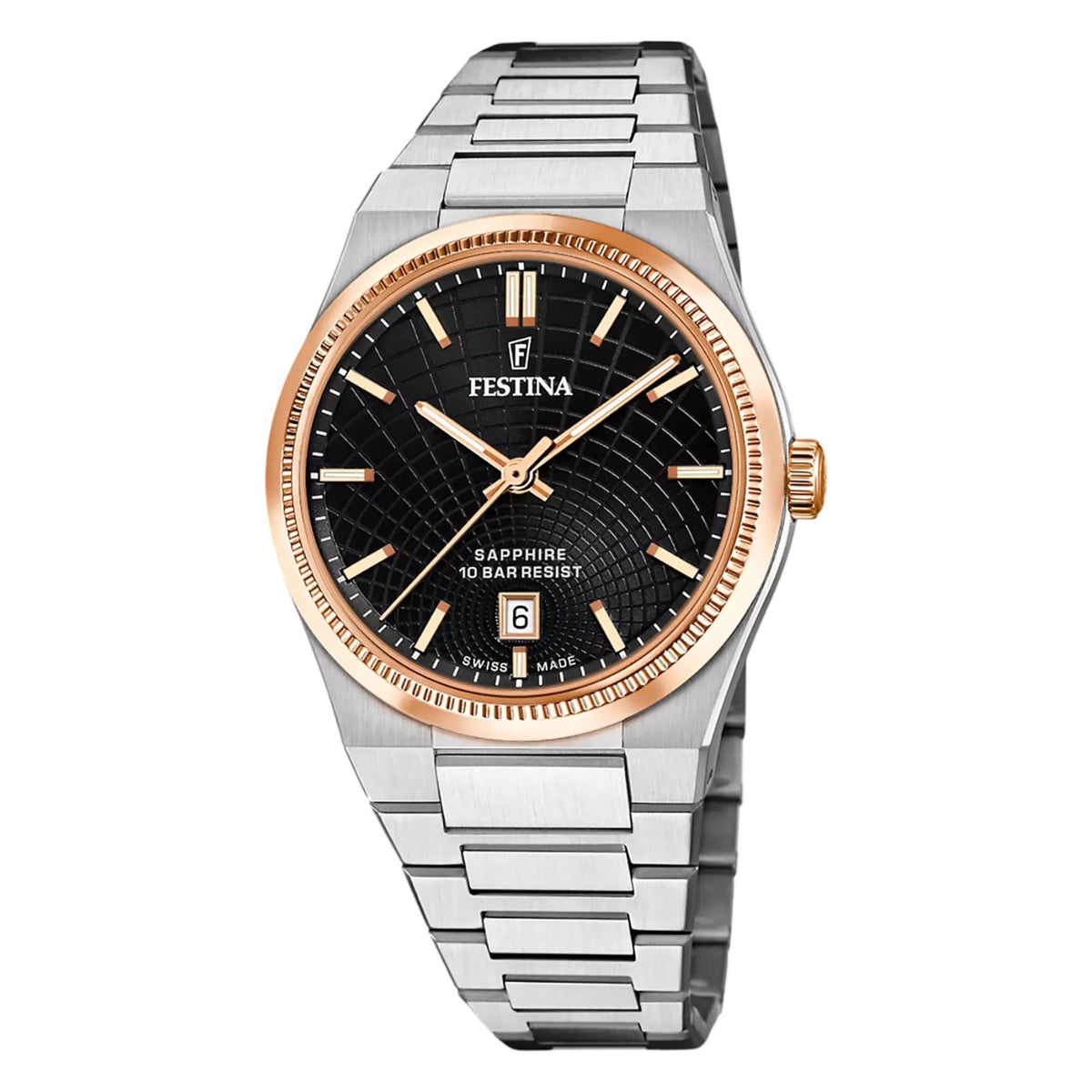 Orologio Uomo Festina in Acciaio Swiss Made Rivè