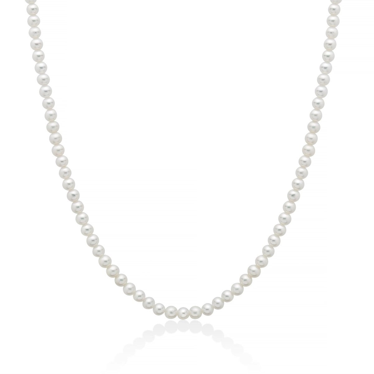 Collana Collana Perle Miluna Chiusura In Oro 18KT 9KT  4-4,5 mm