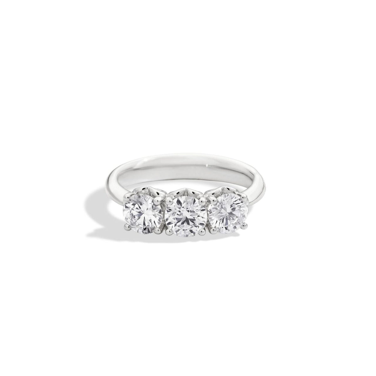 Anello Donna Trilogy Recarlo Anniversary con Diamanti Ct. 0.45