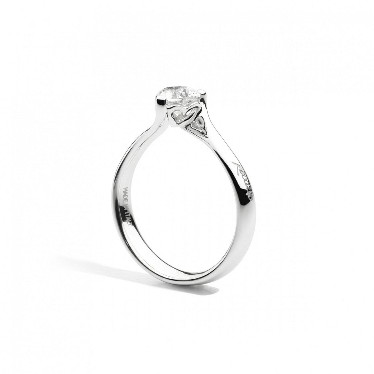 Anello Solitario Recarlo Anniversary in Oro 18KT 18KT e Diamante