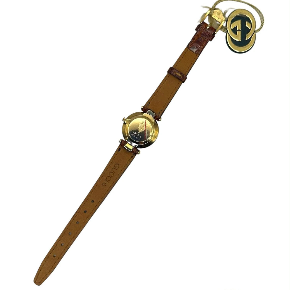 Orologio Donna Gucci con Cassa Laminata in Oro Movimento Swiss Made Solo Tempo