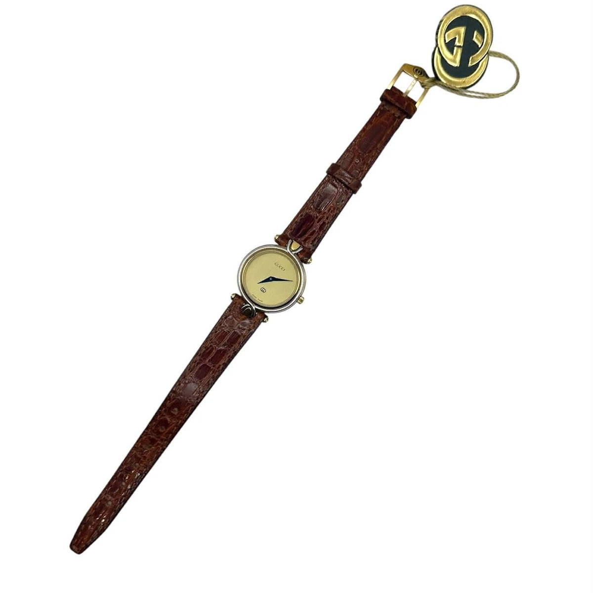 Orologio Donna Gucci con Cassa Laminata in Oro Movimento Swiss Made Solo Tempo