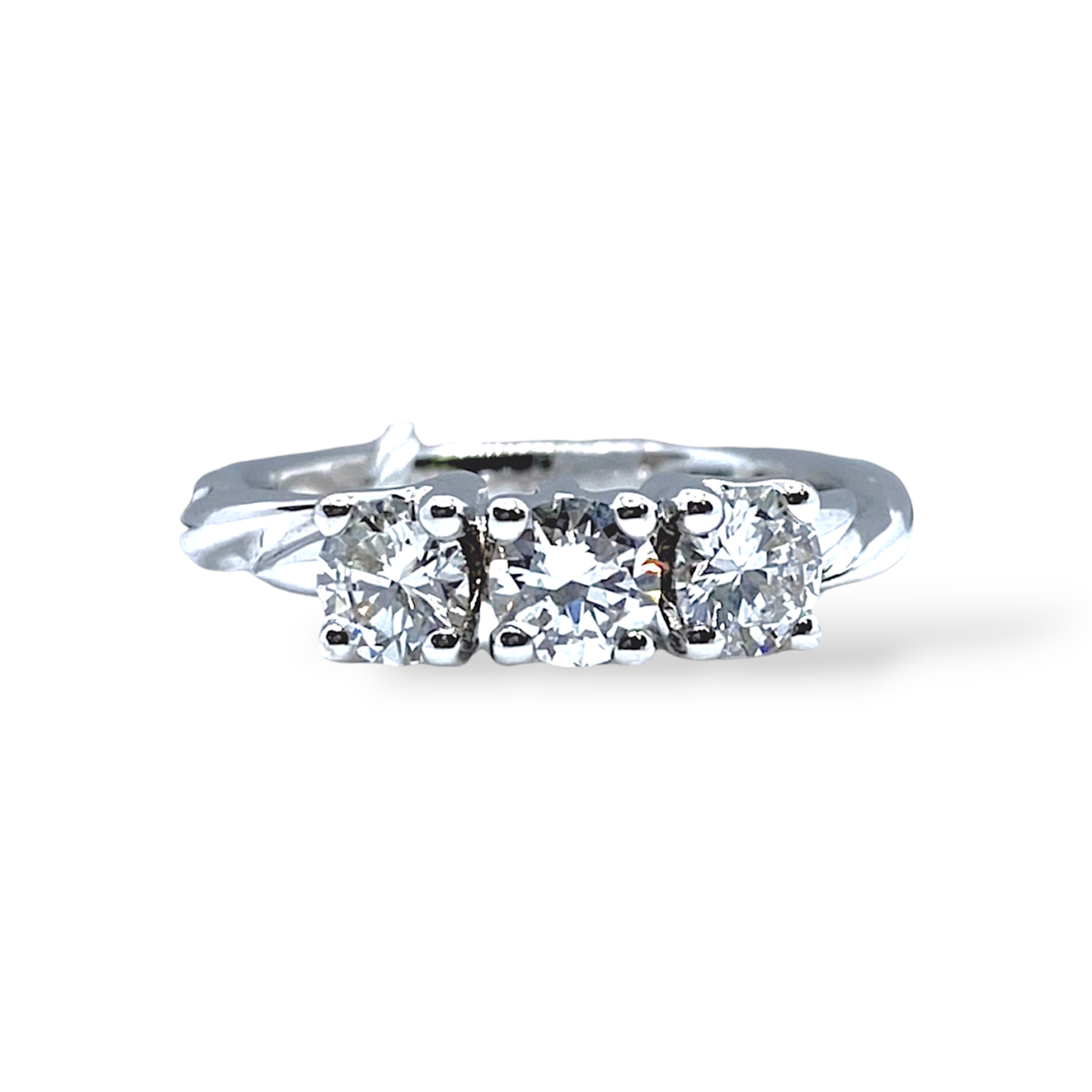 Anello Crivelli Trilogy in Oro 18KT e Diamanti Ct 0.93