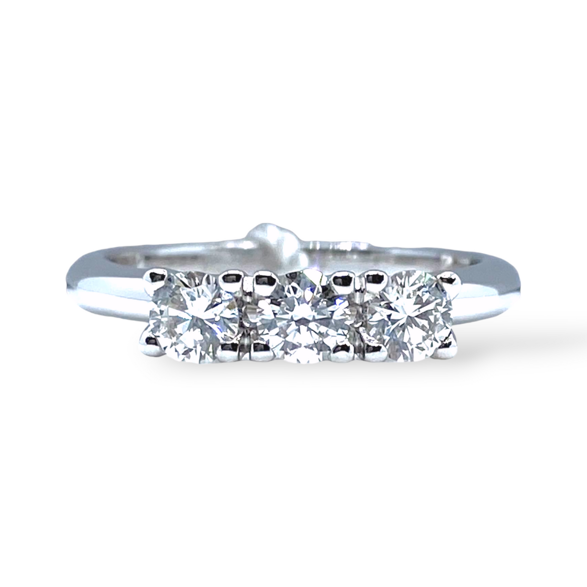Anello Crivelli Trilogy in Oro 18KT e Diamanti Ct 0.63