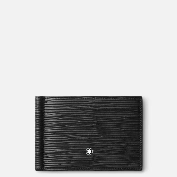 Portafoglio Uomo Montblanc Meisterstück 6 scomparti con fermasoldi