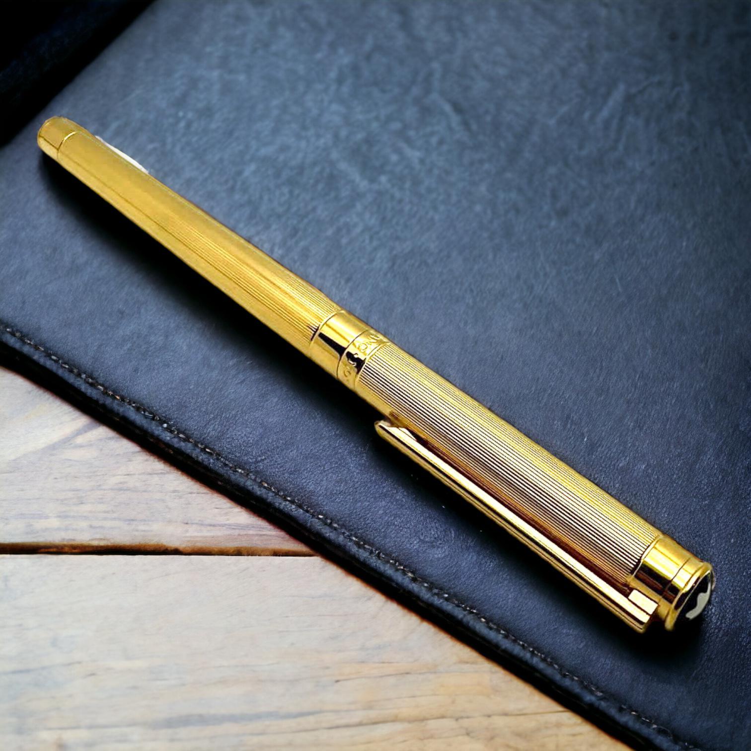 Penna Montblanc Noblesse Stilografica con Pennino in Oro 750