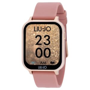 orologio smartwatch del brand liu-jo della collezione energy reallizato in acciaio e silicone con funzione di risposta alla chiamata