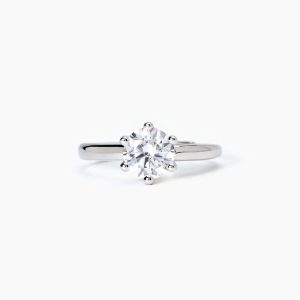 anello solitario mabina in argento con zirconi 523395