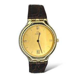 orologio omega symbol in oro giallo 18 kt e movimento swiss made